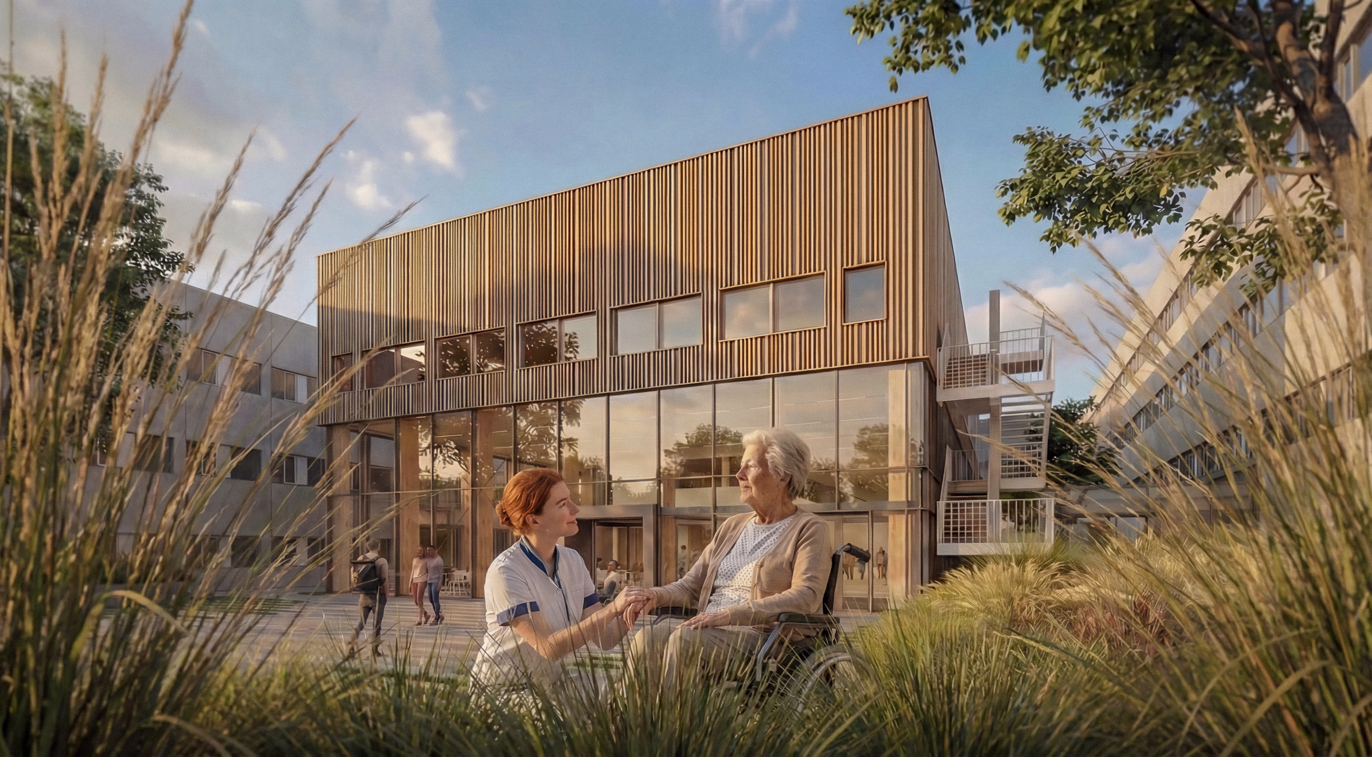 Artist impression van het vernieuwde entreegebied — beeld 2