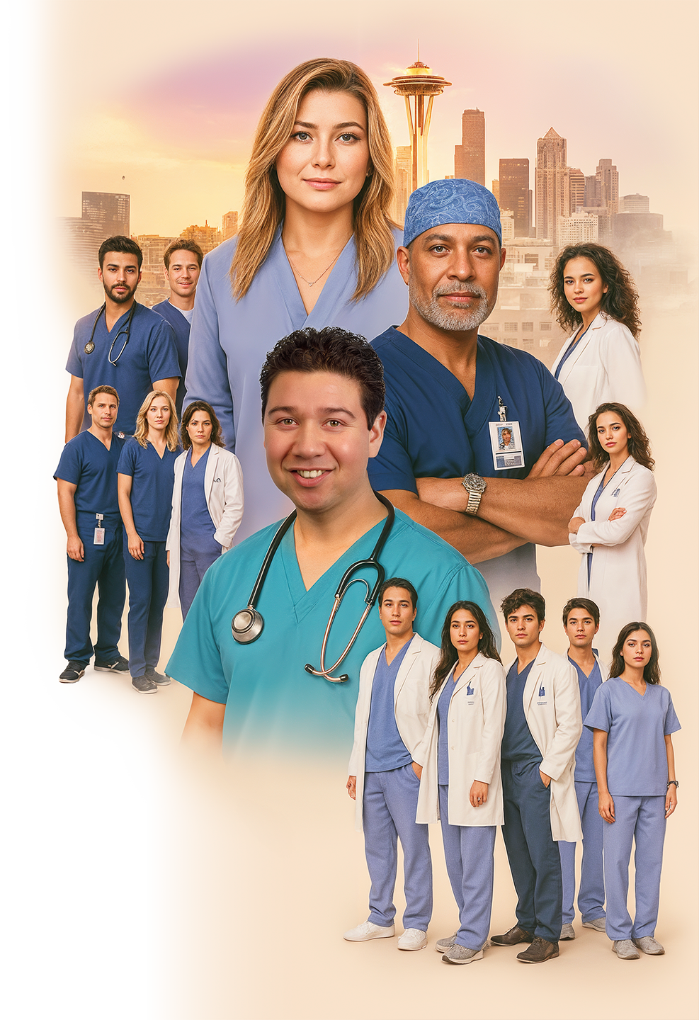 Steef's Anatomy Cast